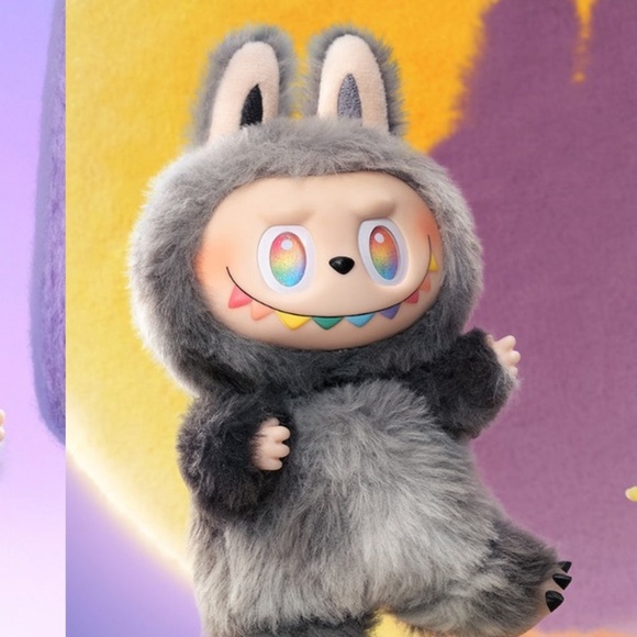 Authentic SECRET Big into Energy Labubu from PopMart-Rare Drawstring bag - Picture 3 of 11